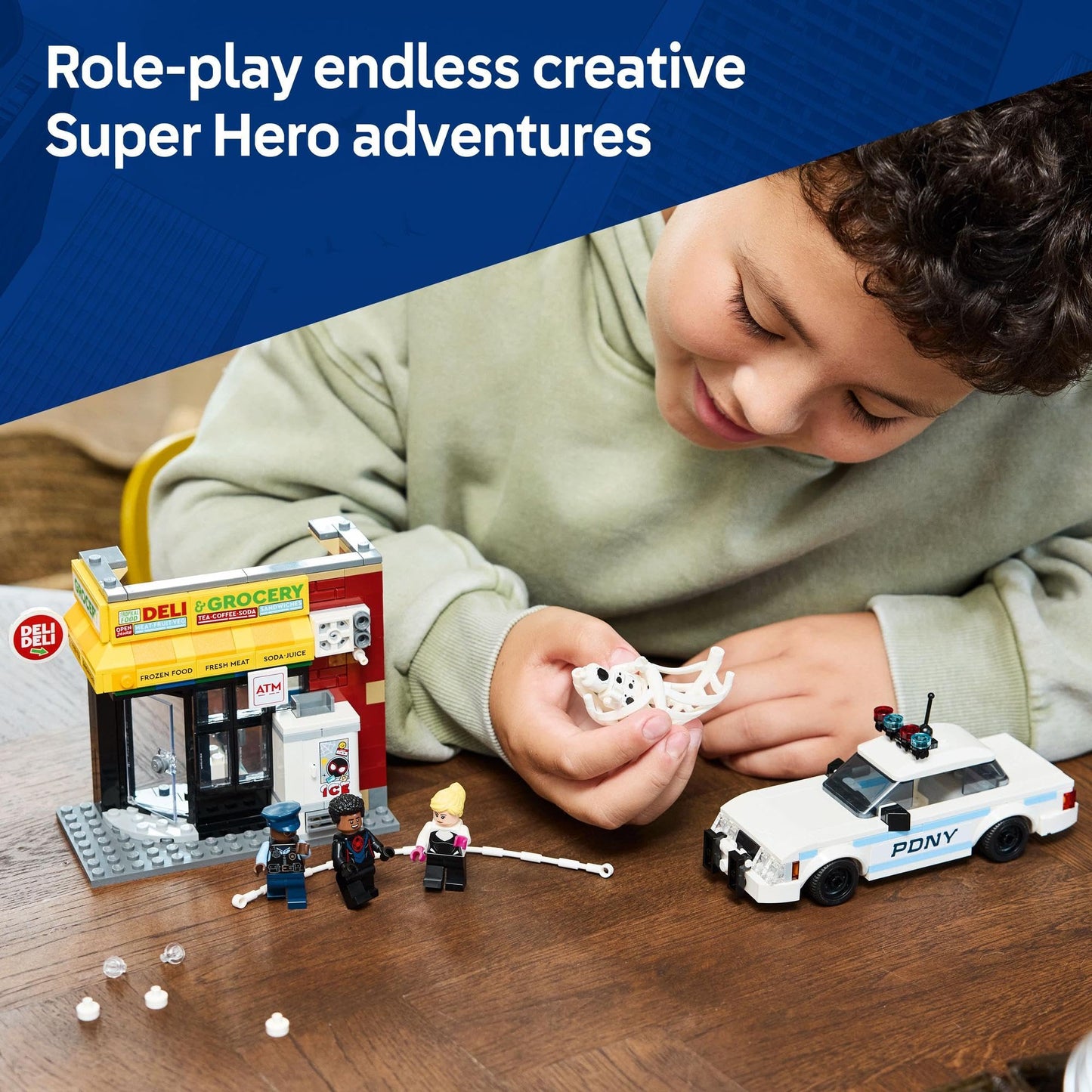 LEGO Marvel Spider-Verse: Miles Morales vs. The Spot 76311