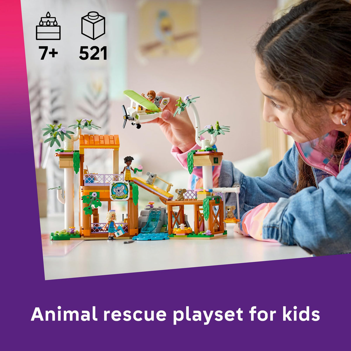 LEGO® Friends Koala Habitat & Care Centre 42701
