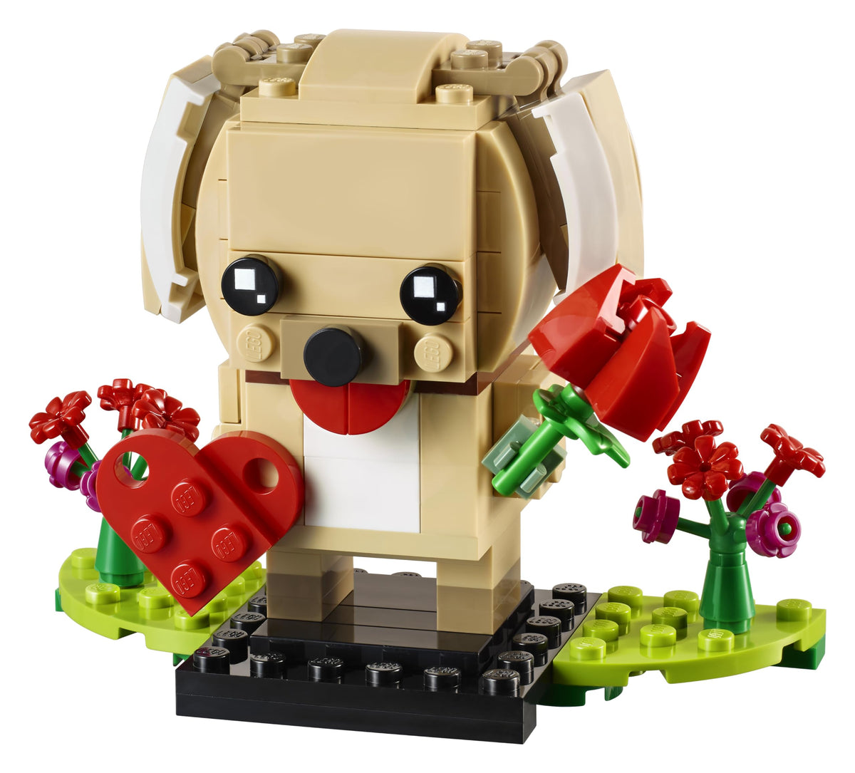 LEGO BrickHeadz Valentine's Puppy 40349