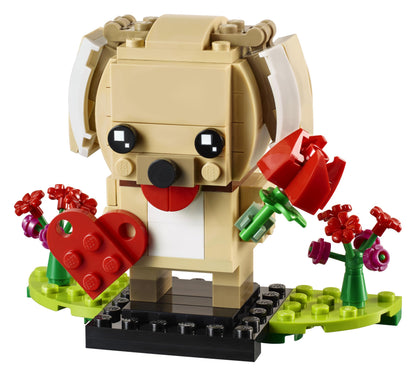 LEGO BrickHeadz Valentine's Puppy 40349