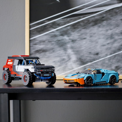 LEGO 76905 Speed Champions Ford GT Heritage Edition and Bronco R