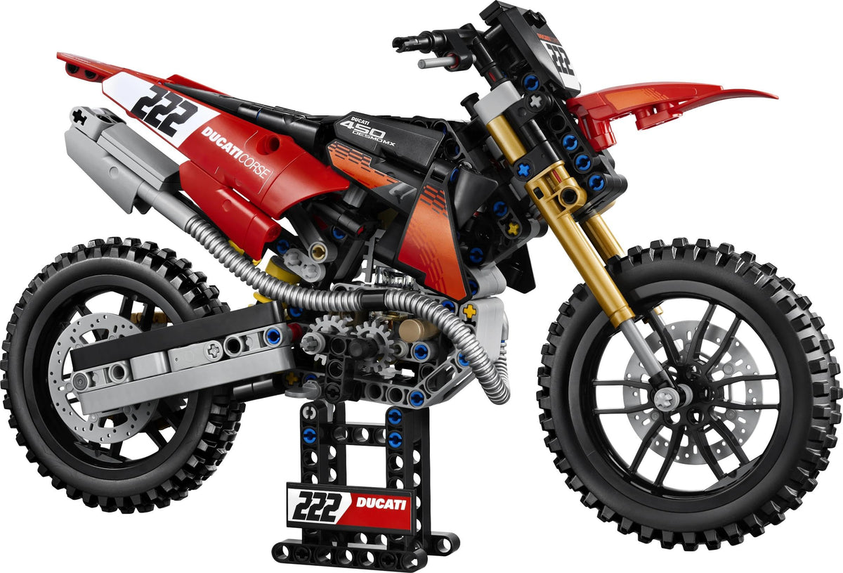 LEGO Technic Ducati Desmo450 MX Factory Bike 42238