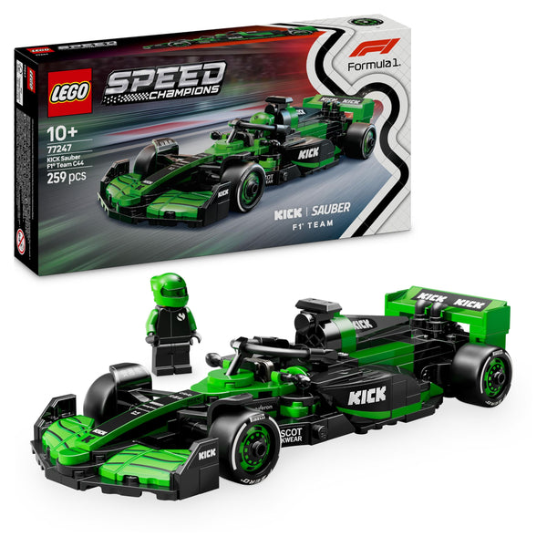 LEGO Speed Champions Kick Sauber F1 Team C44 Race Car 77247 Brick Island