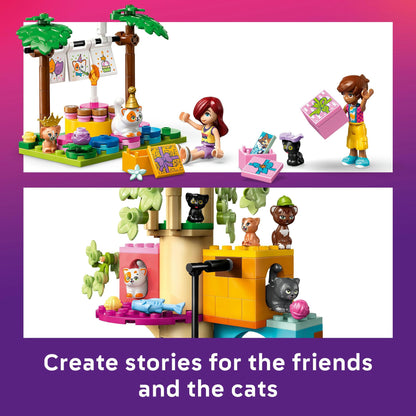 LEGO Friends Cat Birthday Party & Tree House 42666