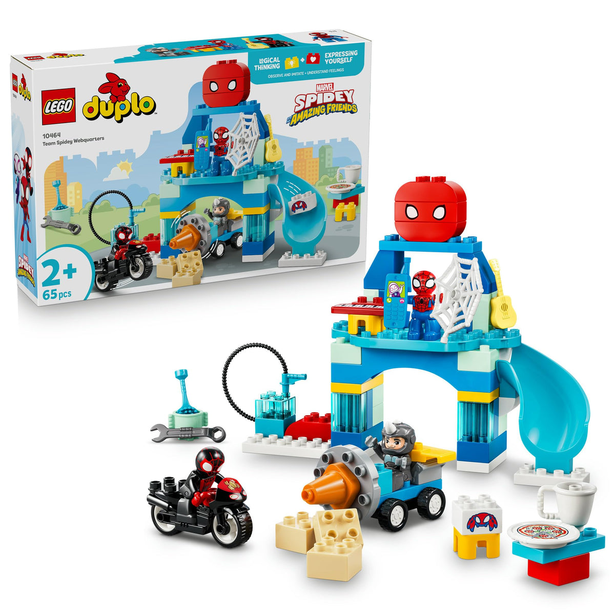 LEGO® DUPLO® | Marvel Team Spidey Webquarters 10464