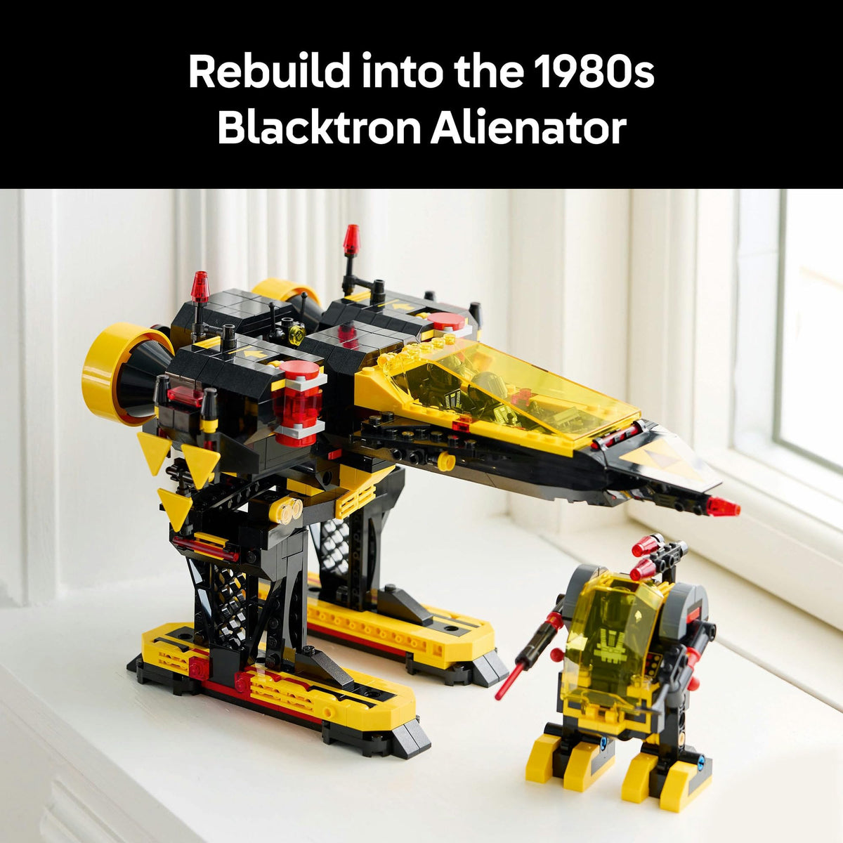 LEGO® Icons Blacktron Renegade Spaceship 10355