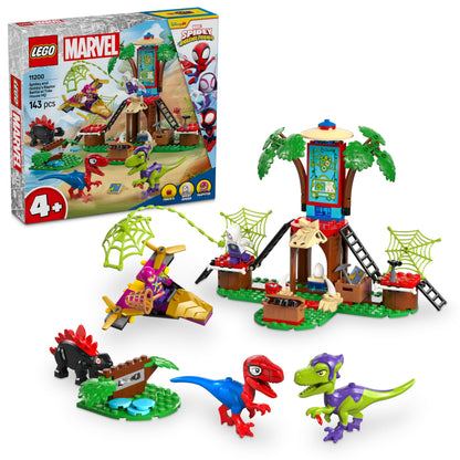 LEGO Marvel Spidey and His Amazing Friends Spidey and Gobby’s Raptor Battle at Tree House HQ  11200