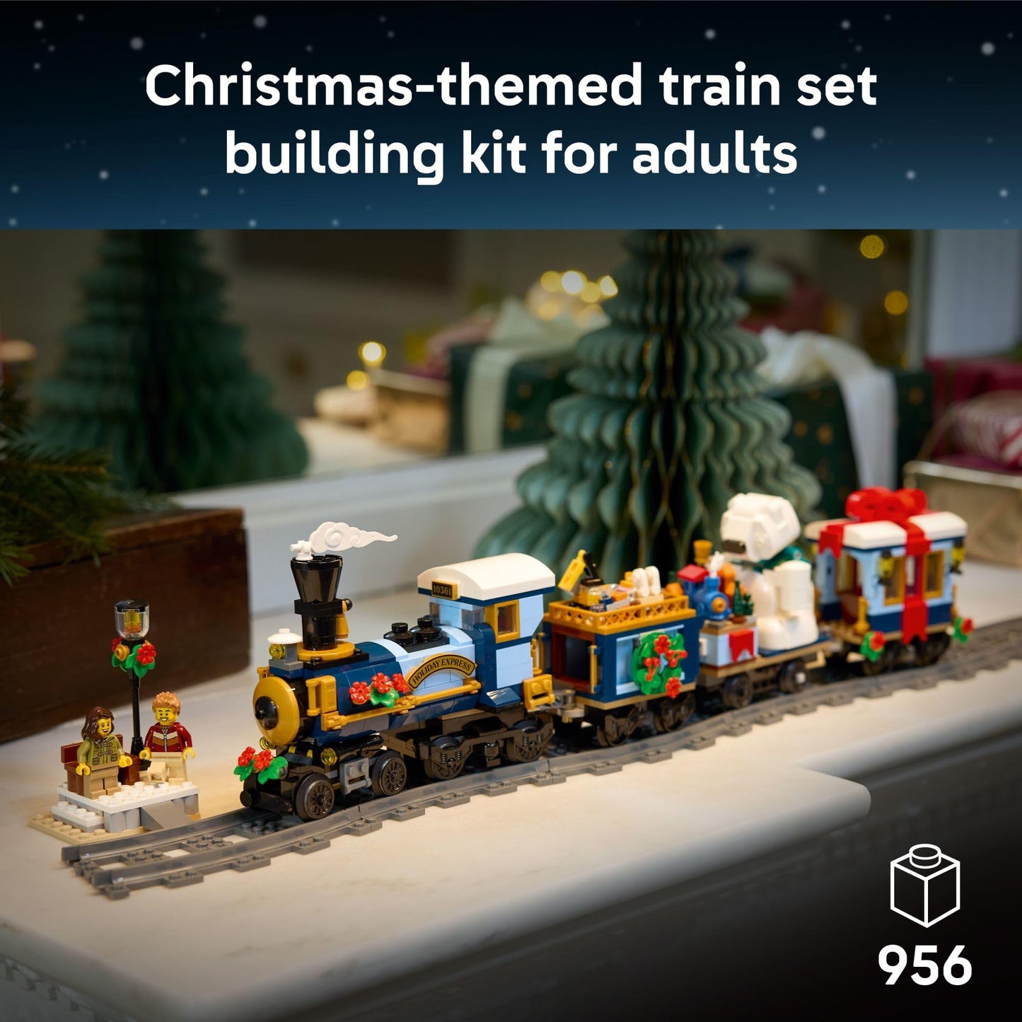 LEGO Icons Holiday Express Train 10361 | Christmas