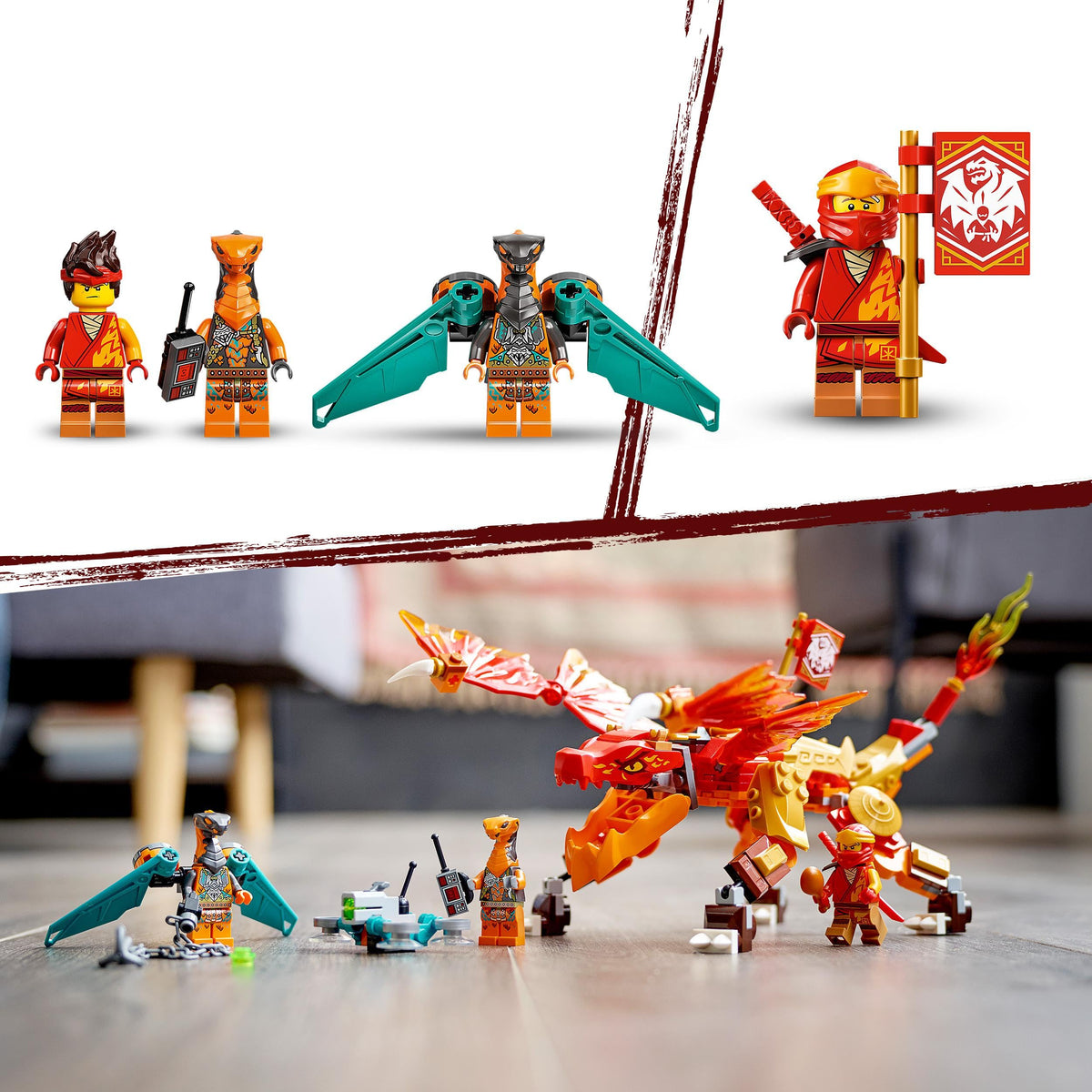 LEGO 71762 Kai's Fire Dragon eVO
