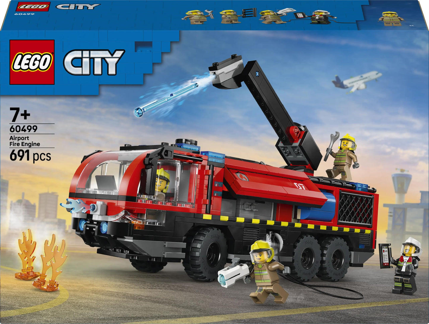 LEGO City Airport Fire Engine 60499