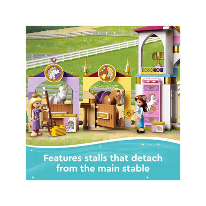 LEGO Disney Princess Belle and Rapunzel's Royal Stables 43195