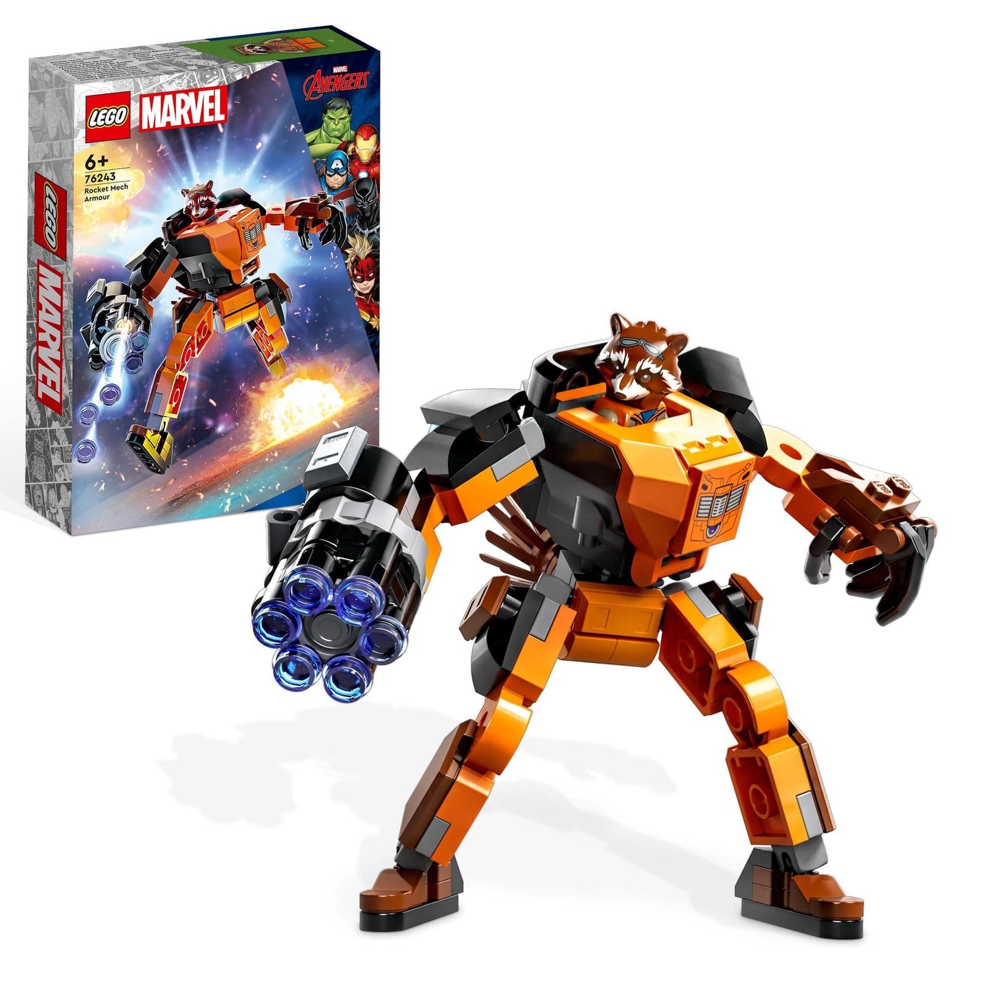 LEGO Super Heroes Marvel Rocket Mech Armour 76243