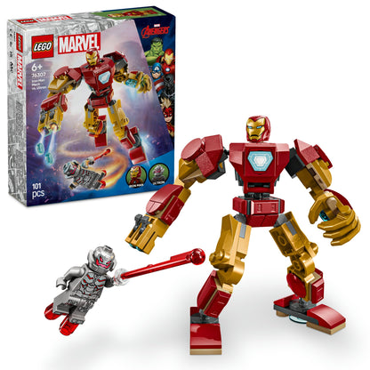 LEGO Marvel Iron Man Mech vs. Ultron 76307
