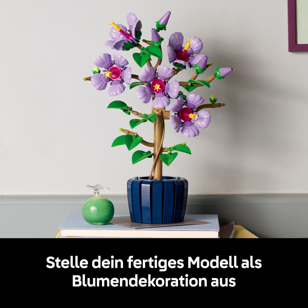LEGO Botanicals Hibiscus Flower Building Set 10372