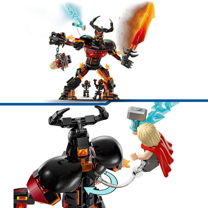 LEGO® Marvel Thor vs Surture Building Figure Superhero Set 76289