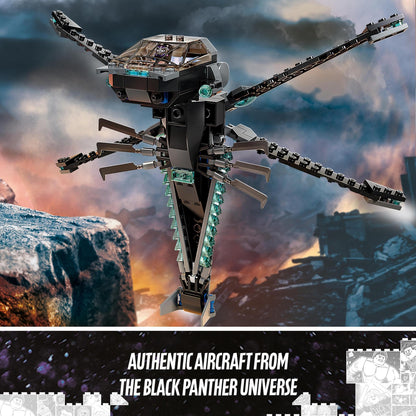 Lego® Super Heroes Marvel Black Panther Dragon Flyer 76186 Building Kit Toy; Create The Final Battle Scene from Avengers: Endgame