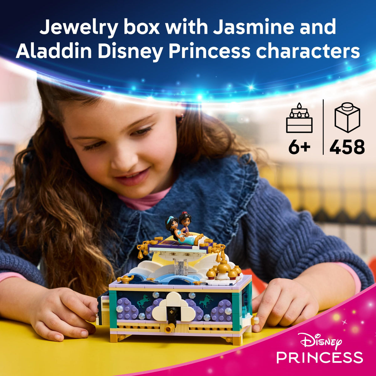 LEGO Disney Princess Jasmine's Jewelry Box 43295