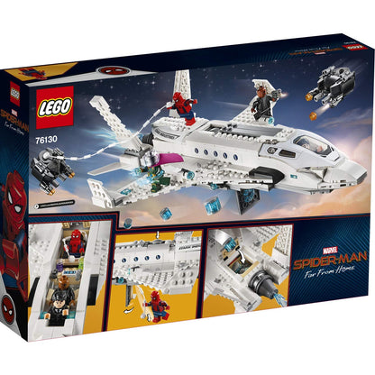 LEGO Marvel Spider-Man Stark Jet and The Drone Attack 76130