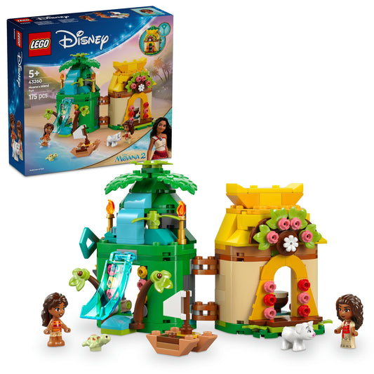 LEGO ǀ Disney Moana’s Island Fun Buildable Princess Toy 43260