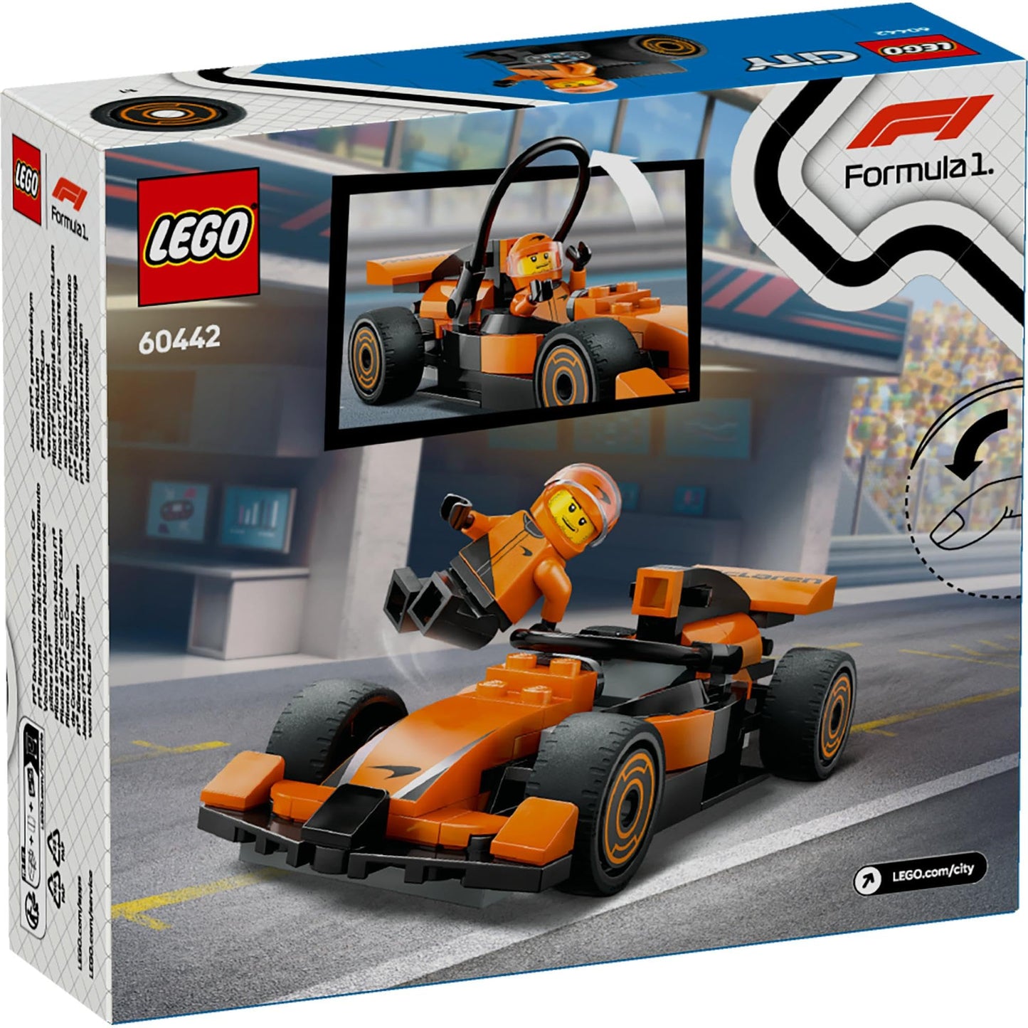 LEGO City F1 Driver with McLaren Race Car  60442