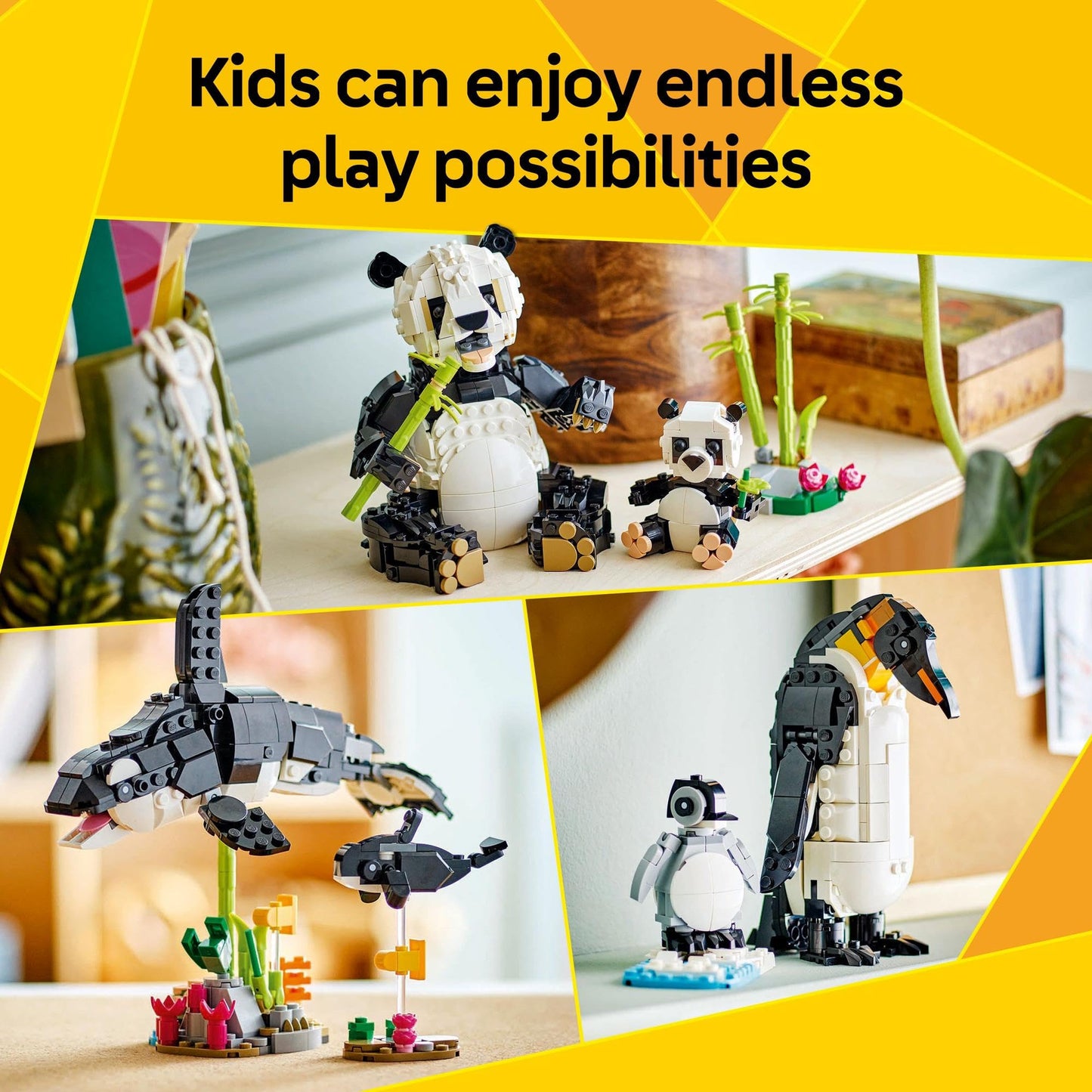 LEGO Creator 3in1 : Panda Family 31165