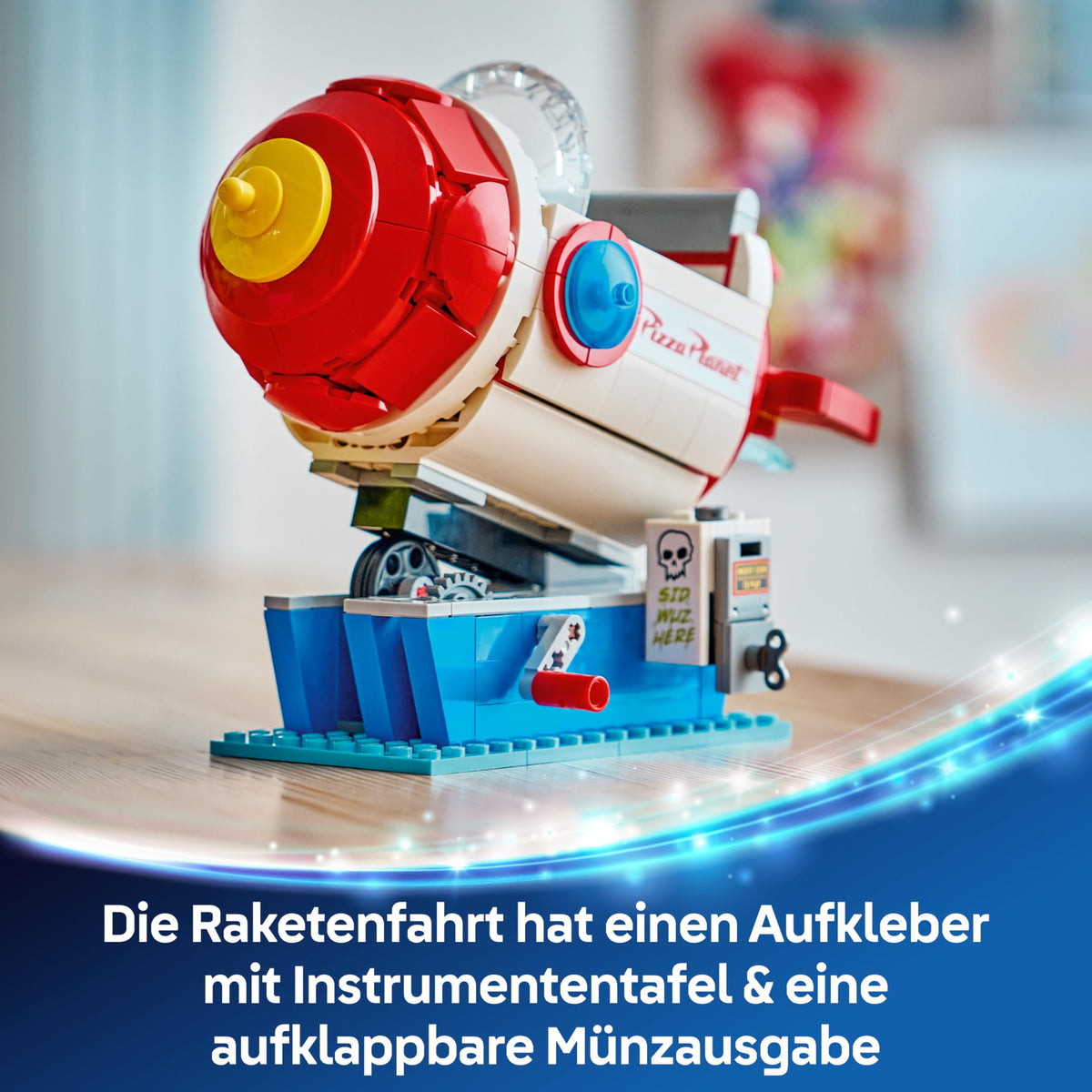 LEGO Disney Pixar Alien mit Pizza Planet Raketenfahrt 43307