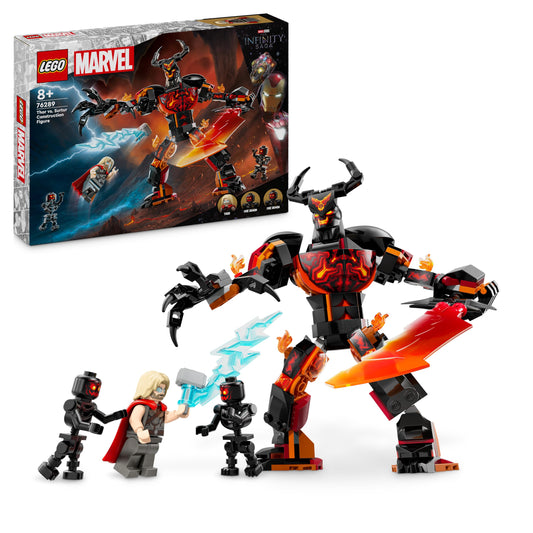 LEGO® Marvel Thor vs Surture Building Figure Superhero Set 76289
