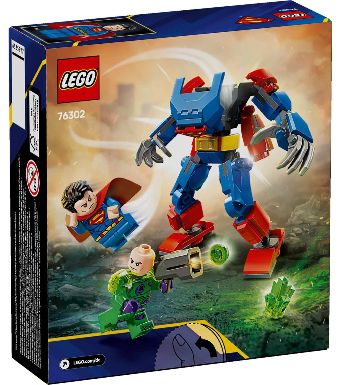 LEGO DC Superman Mech vs. Lex Luthor, Super Hero 76302