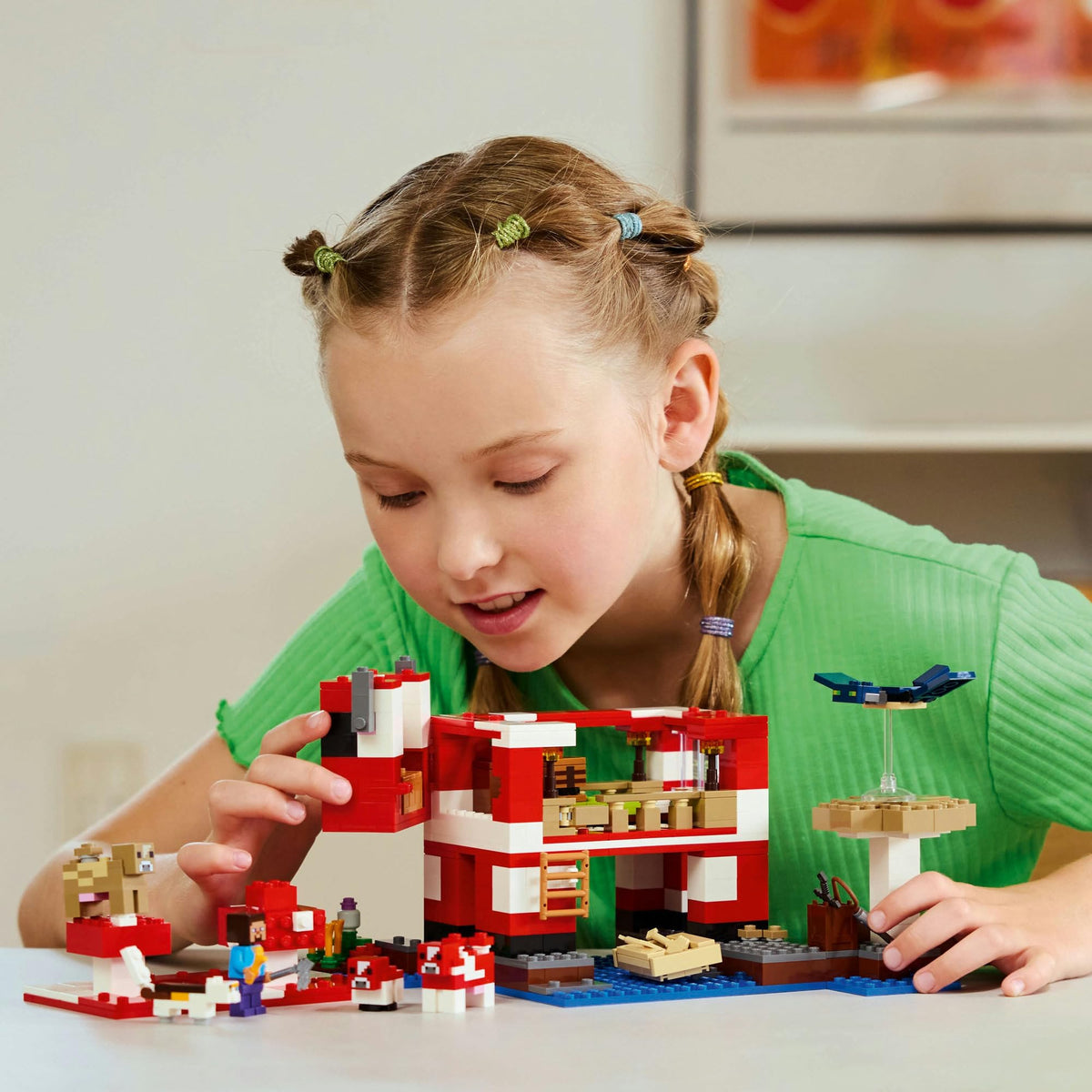 LEGO Minecraft The Mooshroom House 21270