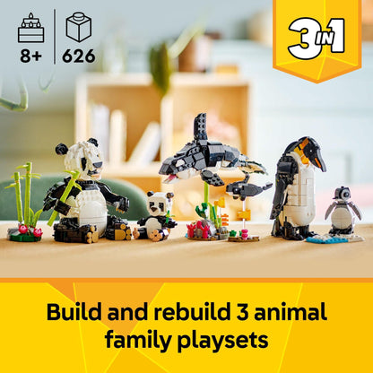 LEGO Creator 3in1 : Panda Family 31165