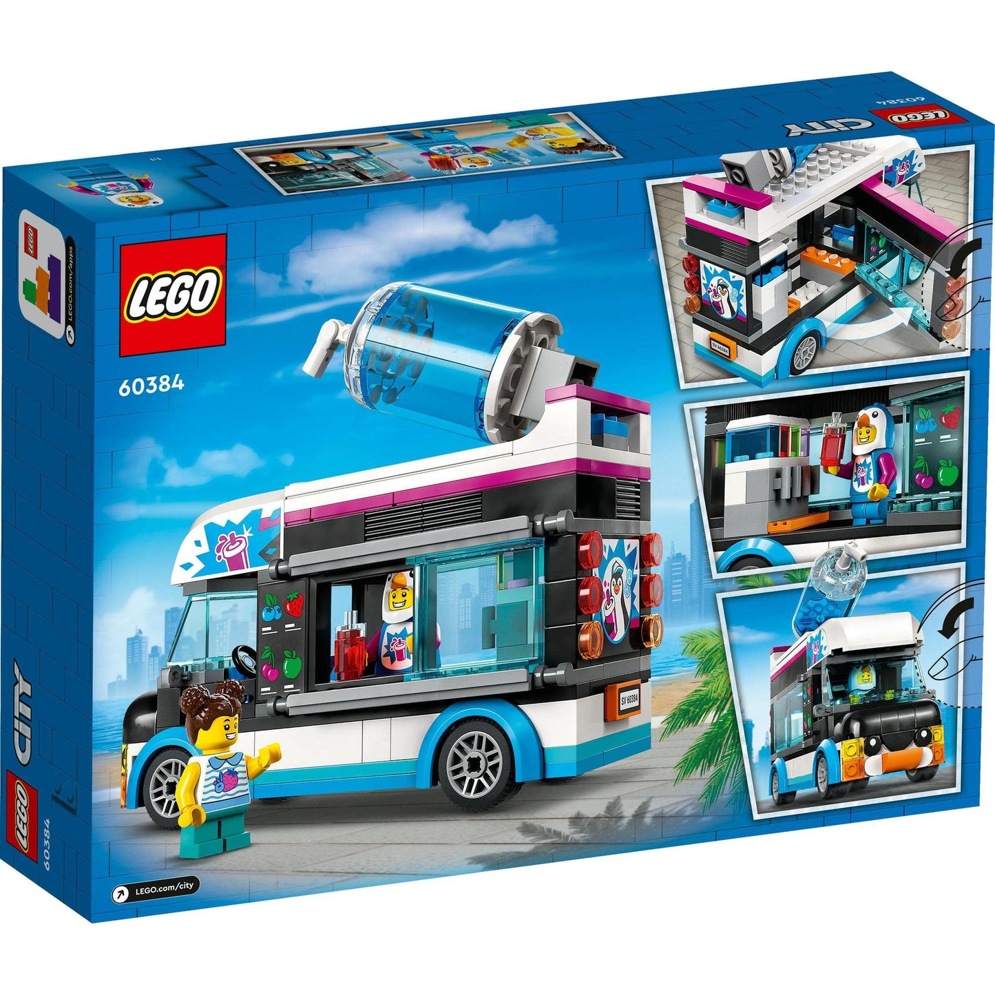 LEGO City Penguin Slushy Van 60384 B