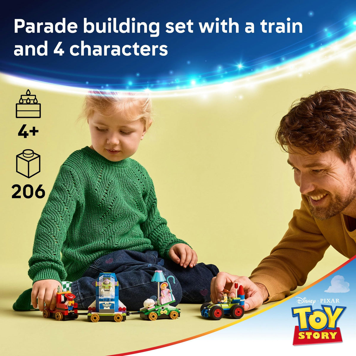 LEGO® Disney and Pixar’s Toy Story Celebration Train & RC Car 43264