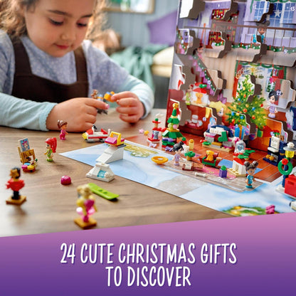 LEGO® Friends Advent Calendar 41690 Building Kit;Christmas Countdown for Creative Kids