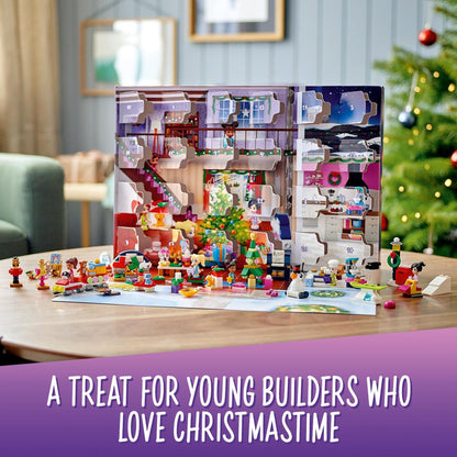 LEGO® Friends Advent Calendar 41690 Building Kit;Christmas Countdown for Creative Kids