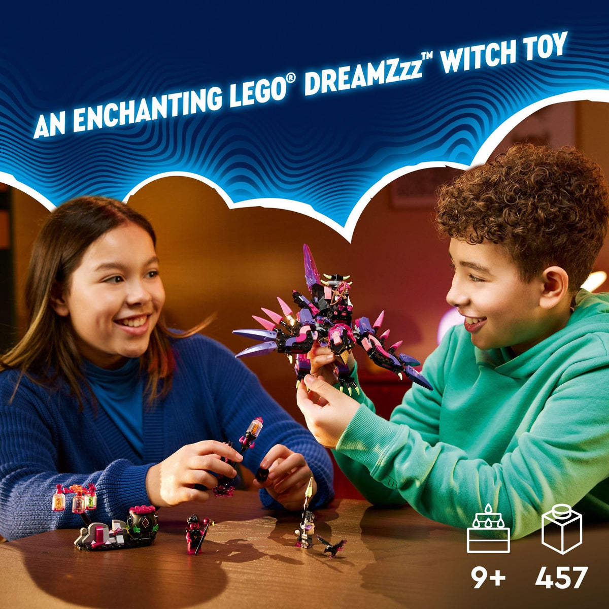 LEGO DREAMZzz The Never Witch Nightmare Creatures 71483