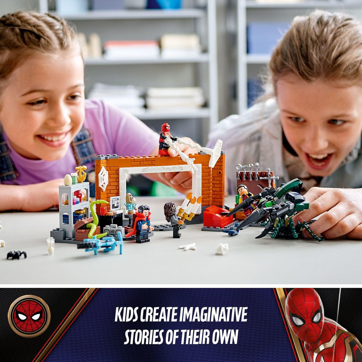 LEGO Marvel Spider-Man at The Sanctum Workshop 76185