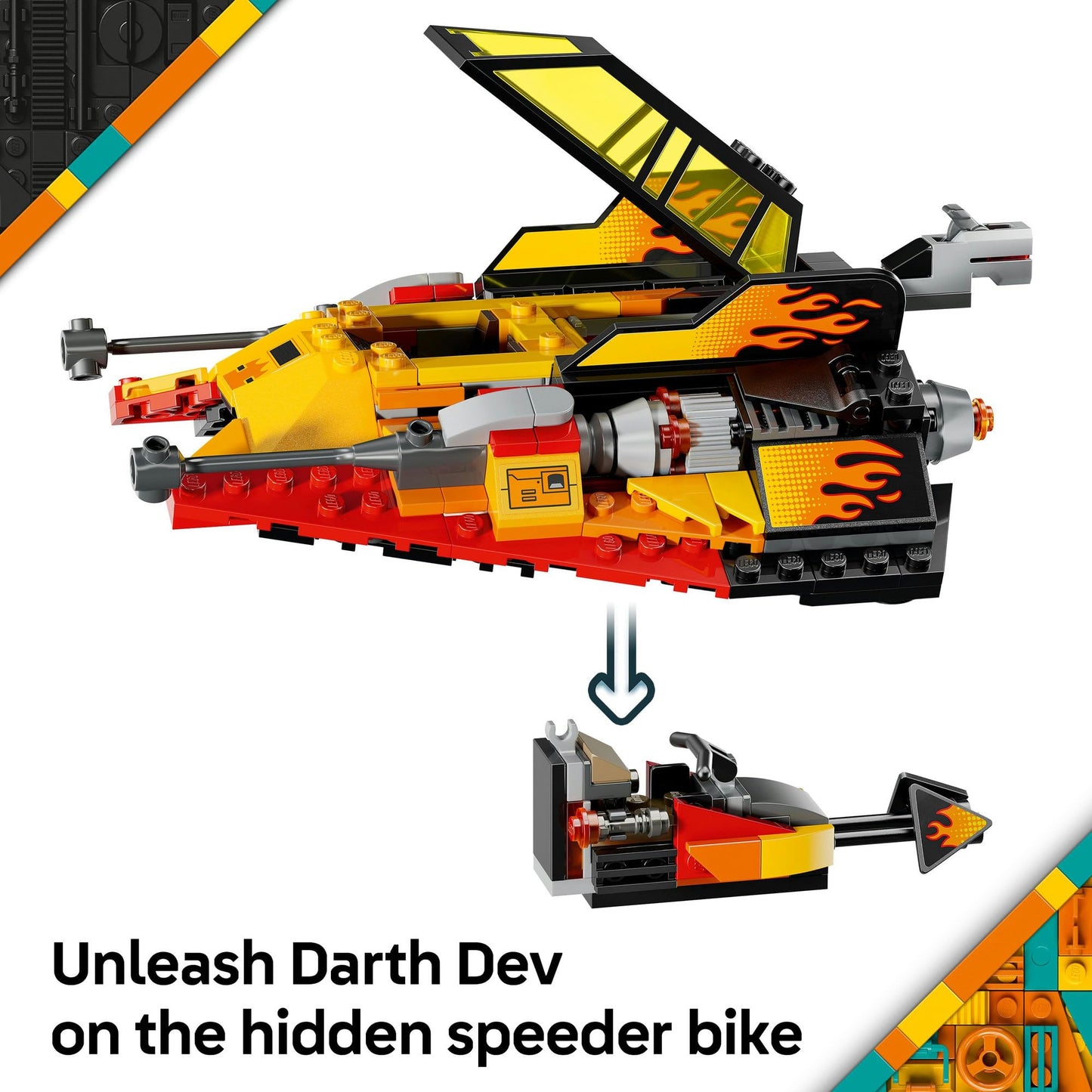 LEGO Star Wars: Rebuild The Galaxy The Force Burner Snowspeeder 75414