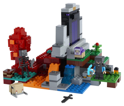 LEGO Minecraft The Destroyed Portal 21172
