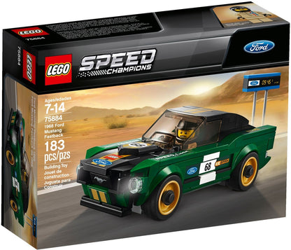 LEGO Speed Champions 1968 Ford Mustang Fastback 75884 Playset Toy