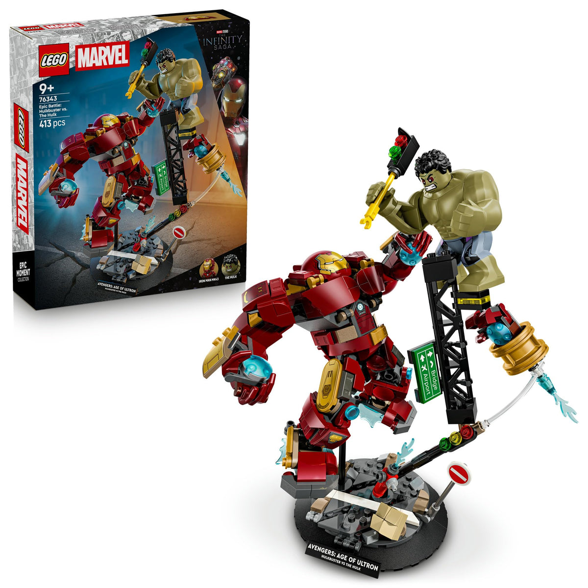 LEGO® ǀ Marvel Epic Battle: Hulkbuster vs.The Hulk 76343