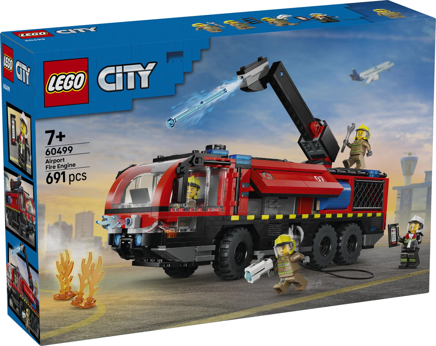 LEGO City Airport Fire Engine 60499