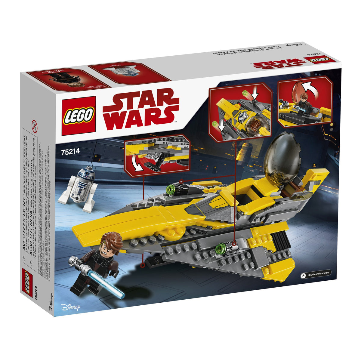 LEGO Star Wars The Clone Wars Anakin's Jedi Starfighter 75214