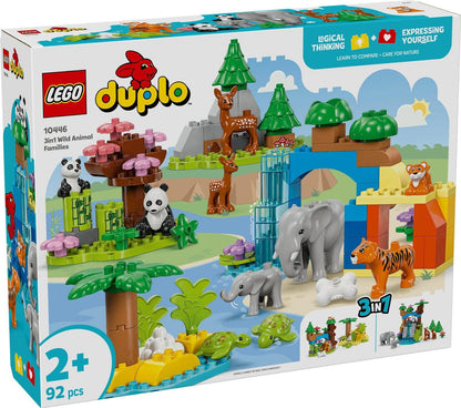 LEGO DUPLO 3in1 Wild Animal Families Toddler 10446