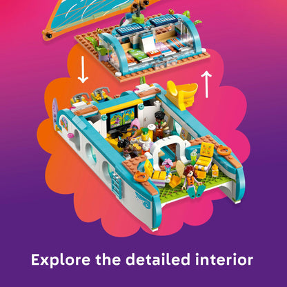 LEGO Friends Travel Boat Adventure 42664