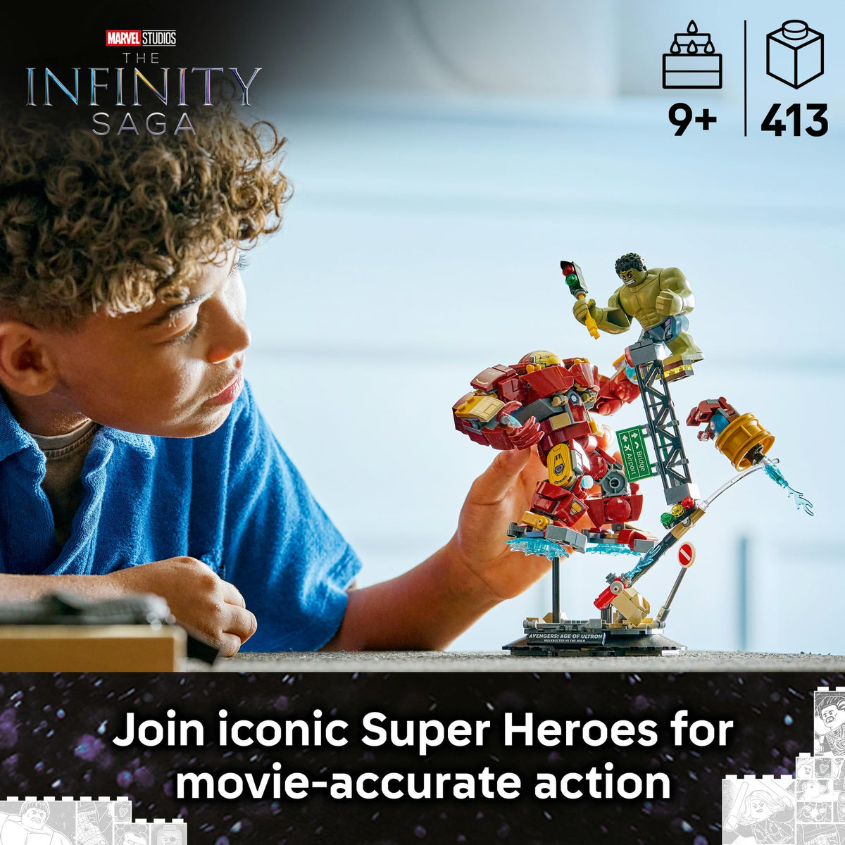 LEGO® ǀ Marvel Epic Battle: Hulkbuster vs.The Hulk 76343