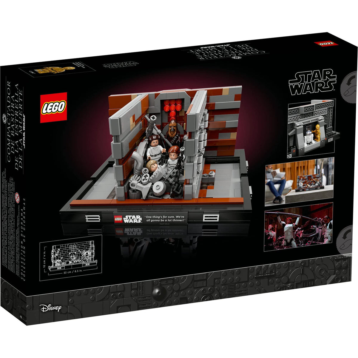 LEGO Star Wars Death Star Trash Compactor Diorama 75339