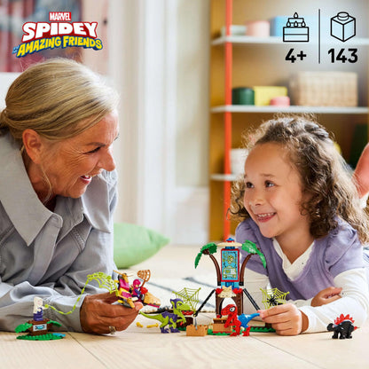 LEGO Marvel Spidey and His Amazing Friends Spidey and Gobby’s Raptor Battle at Tree House HQ  11200