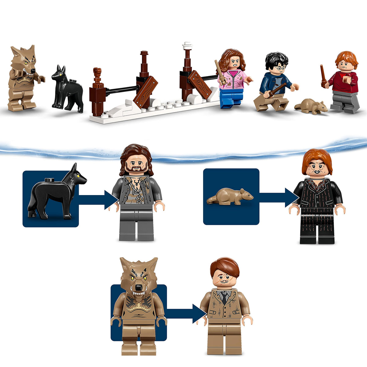 LEGO Harry Potter Howling Hut and The Thumping Willow Toy On Prisoner of Azkaban 76407