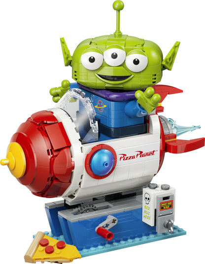 LEGO Disney Pixar Alien mit Pizza Planet Raketenfahrt 43307
