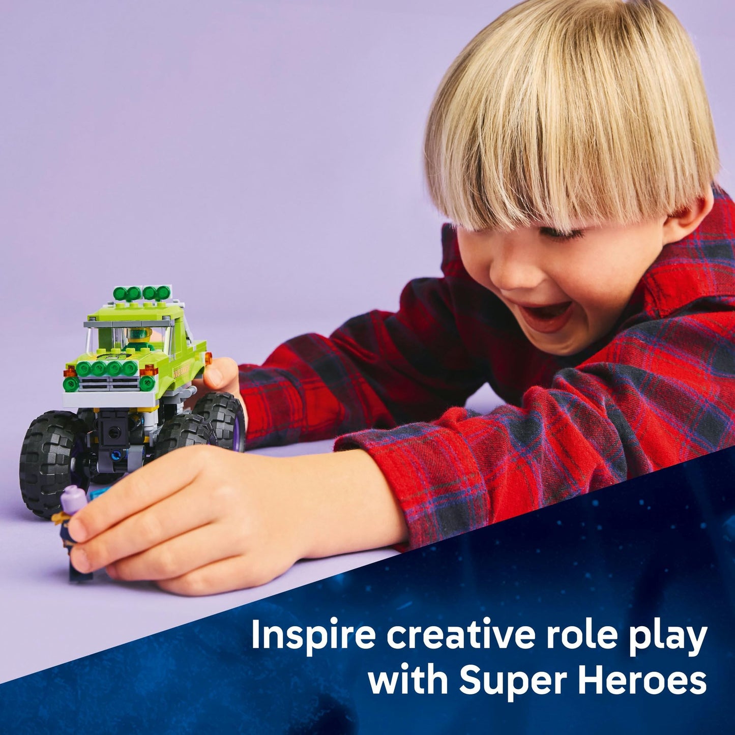 LEGO Super Heroes Marvel The Hulk Truck vs. Thanos 76312